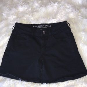 black american eagle shorts